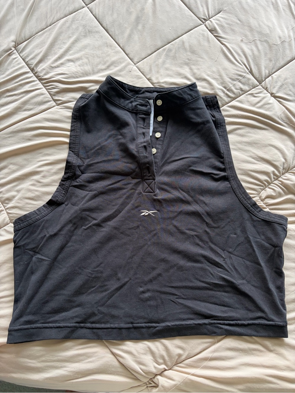 Reebok Ladies Cropped Golf Style Tank Top